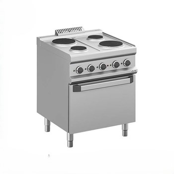 Bếp điện 4 họng tròn có lò nướng dùng điện MPR77FE