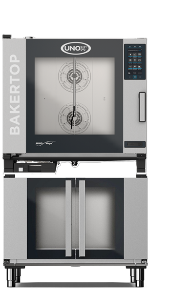 Lò hấp nướng đa năng BAKERTOP MIND.Maps PLUS kết hợp tủ ủ bột XEBC-06EU-EPRM + XEBPC-12EU-B