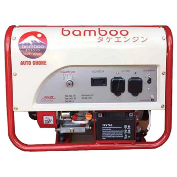 Máy Phát Điện Chạy Xăng 3Kw Bamboo 3800E