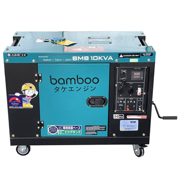 Máy Phát Điện Chạy Dầu 10Kva Bamboo Đề Cót