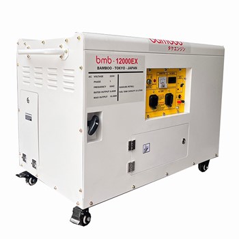 Máy Phát Điện Chạy Xăng 10Kw Bamboo 12000EX Chống Ồn