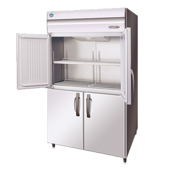 Tủ mát 4 cánh đứng không vách ngăn Pillarless Hoshizaki HR-148MA-S-ML