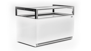 Tủ trưng  bày bánh Teos kính phẳng