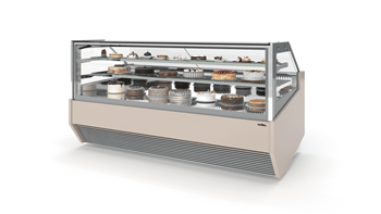 Tủ trưng bày bánh kem 2 tầng Symrna 