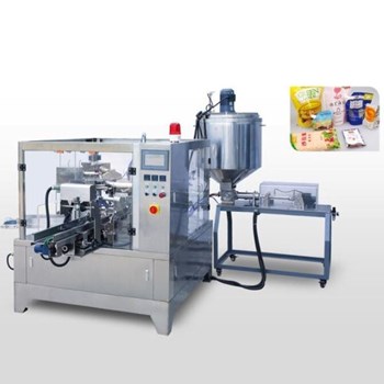 Máy đóng gói quay nước sốt