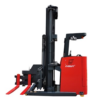 Xe nâng điện Pallet Stacker 3 chiều lối đi hẹp 1.5 tấn Kusami KSM15