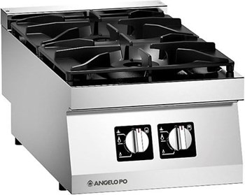 Bếp âu 2 họng dùng gas ANGELO PO 0S0FA0
