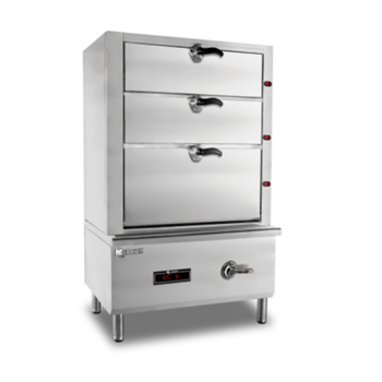 Tủ hấp hải sản MANTRU.E 3 tầng dùng điện ZZ3-C19030A