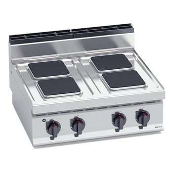 Bếp âu 4 họng đặt bàn dùng điện BERTO'S - E7PQ4B