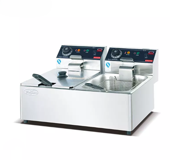 Bếp chiên nhúng 2 ngăn Jieguan DF-6L-2