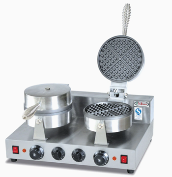 Máy làm bánh Waffle 2 ngăn Jieguan UWB-2