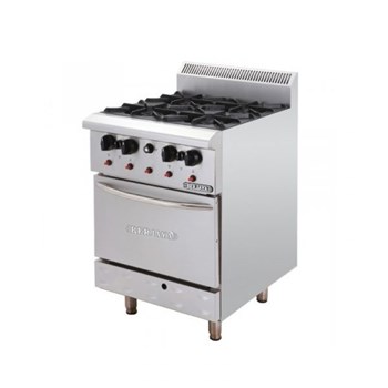 Bếp âu 4 họng đốt có lò nướng Berjaya DRO4-17