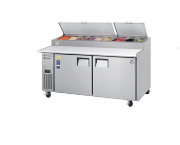 Bàn mát pizza Everest B180P-2RROS-E