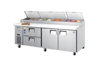 Bàn pizza 2 cánh 2 ngăn kéo Everest B240PS-22RRRS-E