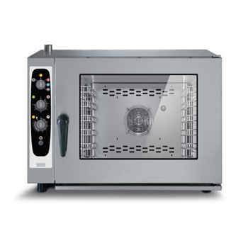 Lò hấp nướng đa năng điều khiển thủ công 5 khay Lainox REV051M