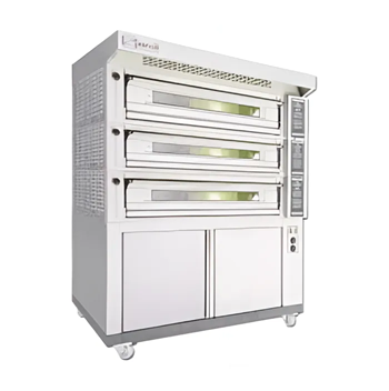 Lò nướng bánh 3 tầng – 9 khay có chân đỡ Zanolli - T Polis PW 3 ST/MC18