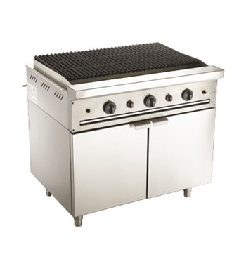 Bếp nướng than đá nhân họng 3 họng Msm 36-CBC