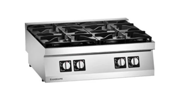 Bếp âu 4 họng dùng gas ANGELO PO – 1S0FA0