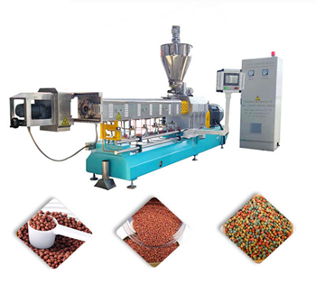 Dây chuyền máy đùn sản xuất thức ăn cho cá 