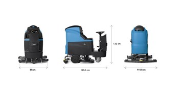 Máy Chà Sàn Ngồi Lái Fimap MR85B