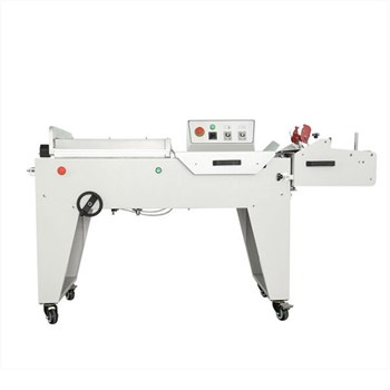 Máy cắt hàn kín màng co hình chữ L bán tự động Kolner KN-450 (piston khí nén)