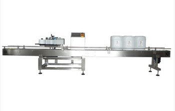 Máy dán nhãn mặt cạnh cho can, thùng cỡ lớn Kolner 