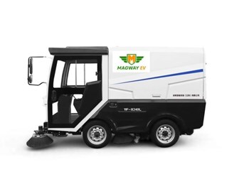 Xe quét đường chạy điện 240L