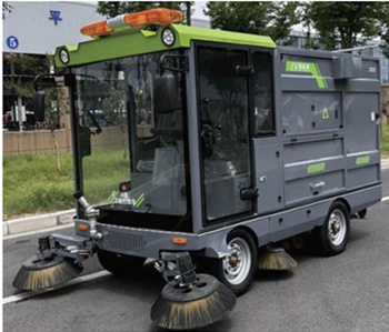 Xe quét rác ngồi lái thùng rác đôi SHUNREN YX-G25