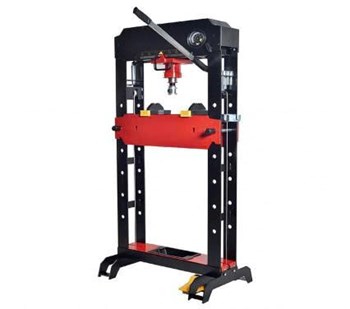 Máy ép thủy lực dùng tay và khí nén 30T có đồng hồ TRSP30HAM