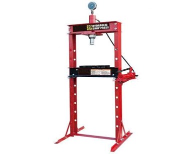 Máy ép thủy lực dùng khí nén có đồng hồ Kocu 20T TY20005