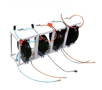 Cuộn dây nước tự rút 10m Trong bộ dây tự thu gara rửa xe