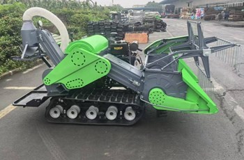 Máy gặt đập liên hợp HK-1.4 Blue (Xích 36 cm)