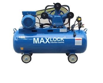 Máy Nén Khí Dây Đai 1.5HP 100L Maxlock MK100L