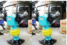 Máy đầm cóc Honda GX160 chân vuông