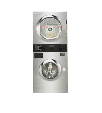 Máy giặt sấy chồng tầng 15kg Cleantech TNSE-15 