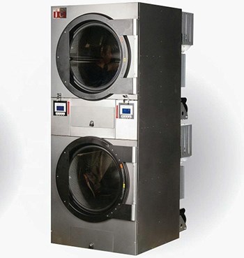 Máy sấy chồng tầng 13,5kg Cleantech TO-HT-2×15