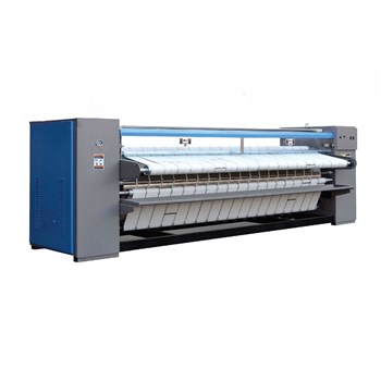 Máy là lô công nghiệp 2 con lăn dùng gas khổ 3,3m Laundry Hitech YRII-3300