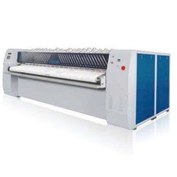 Máy là lô công nghiệp 3 con lăn dùng gas khổ 3,3m Pooh YQIII-3300