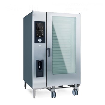 Lò hấp nướng đa năng công nghiệp 40 khay dùng gas Prime PDSCOE-401GN