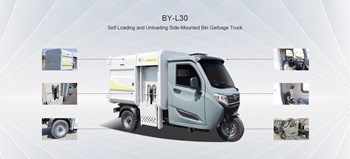 Xe chở rác điện BY - L30