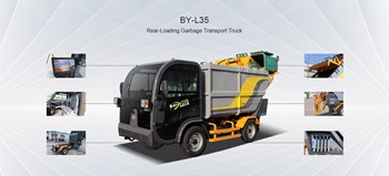 Xe chở rác BY - L35