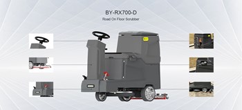 Máy chà sàn tự lái BY - RX700D 