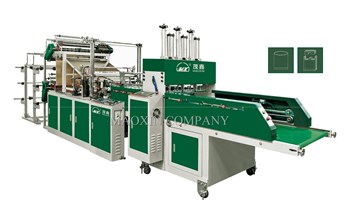 Máy làm túi đột quai tự động, 2 tầng 4 làn/ 6 làn MXFQ+L