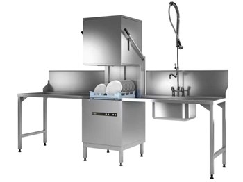 Máy rửa chén - Loại có nắp đậy Hobart ECOMAX H604