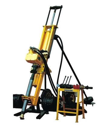 Thiết bị khoan DTH di động DM100A