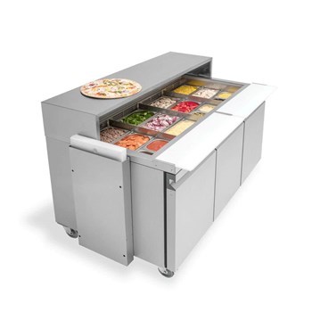 Bàn mát chuẩn bị thực phẩm Williams MaxiPrep MPS3