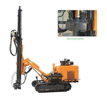 Thủy lực xuống giàn khoan lỗ đá 0 - 120 vòng / phút  KG420