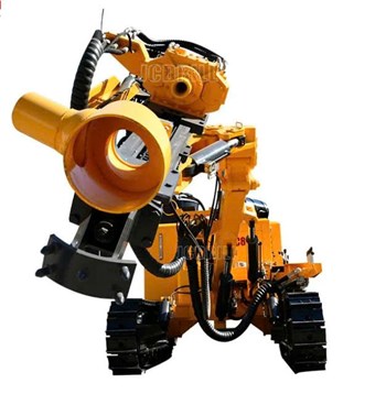 Máy khoan lỗ đá loại bánh xích Đường kính 90-165mm JC880