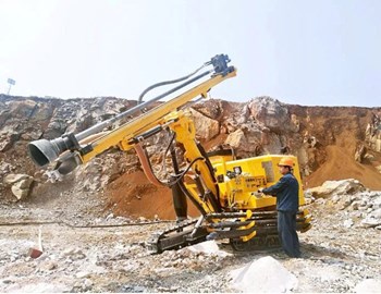 Máy khoan đá thủy lực JC860