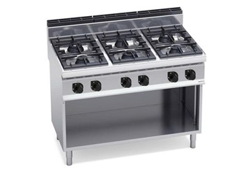 BẾP GAS 6 BẾP KÈM TỦ BẾP G7F6M / G7F6MP